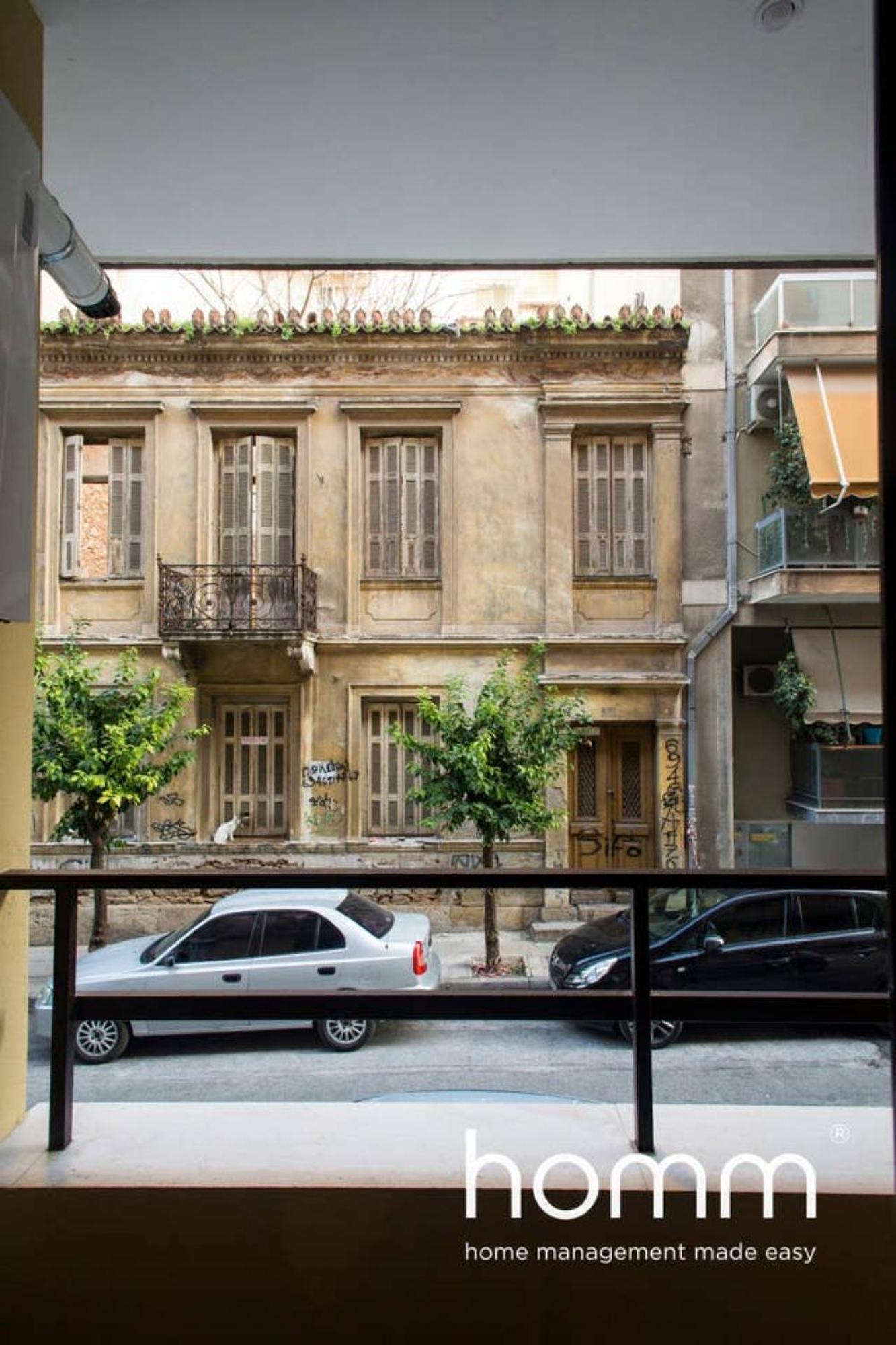Unique Urban Homm Studio In Piraeus, Alkiviadou Διαμέρισμα Εξωτερικό φωτογραφία